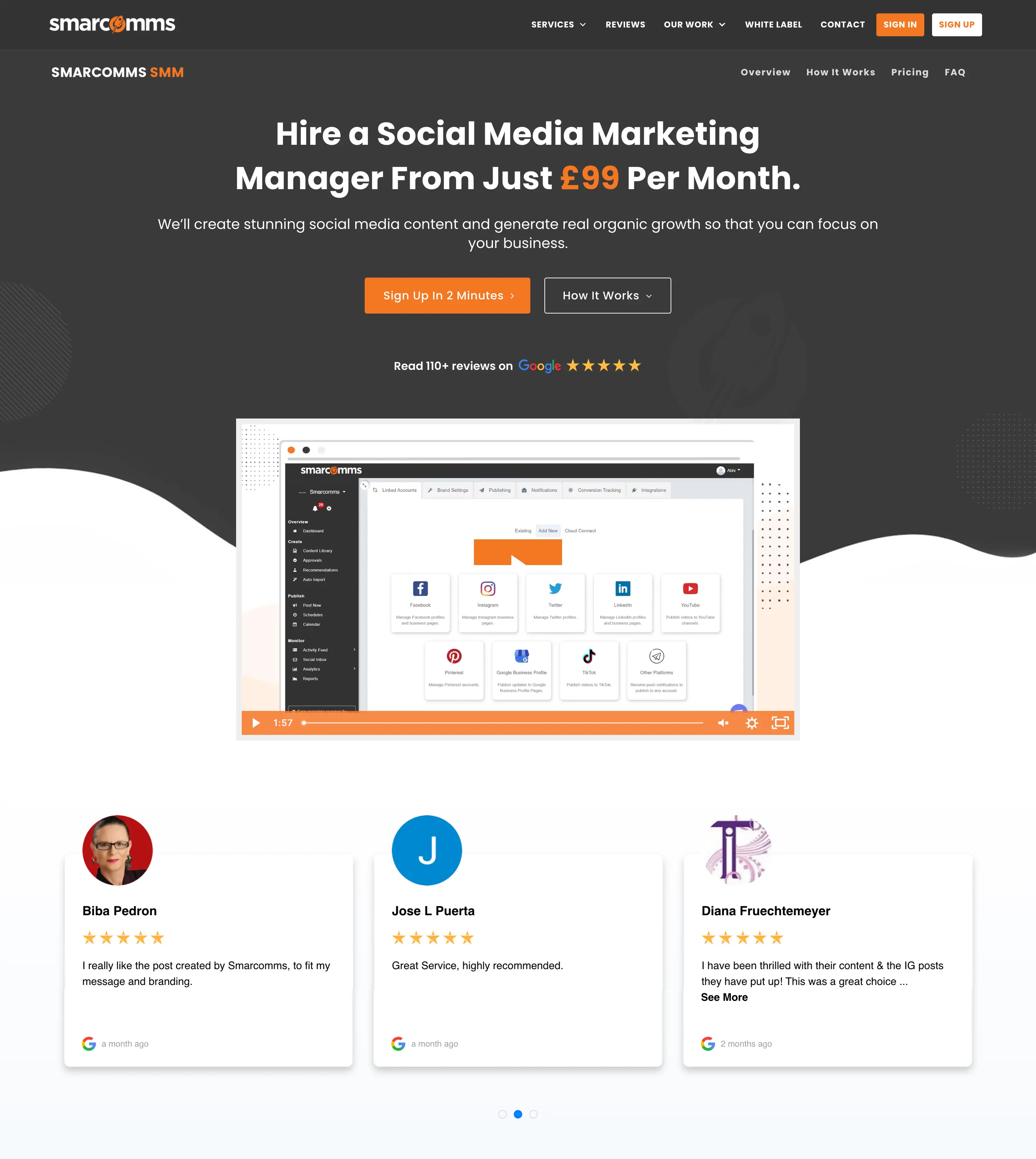 Smarcomms website