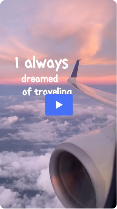 Short-form travel video
