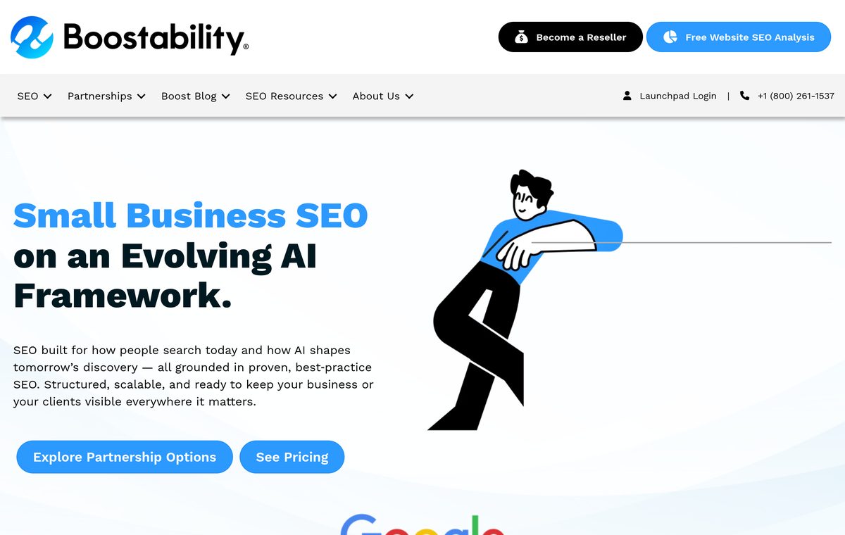 Boostability website