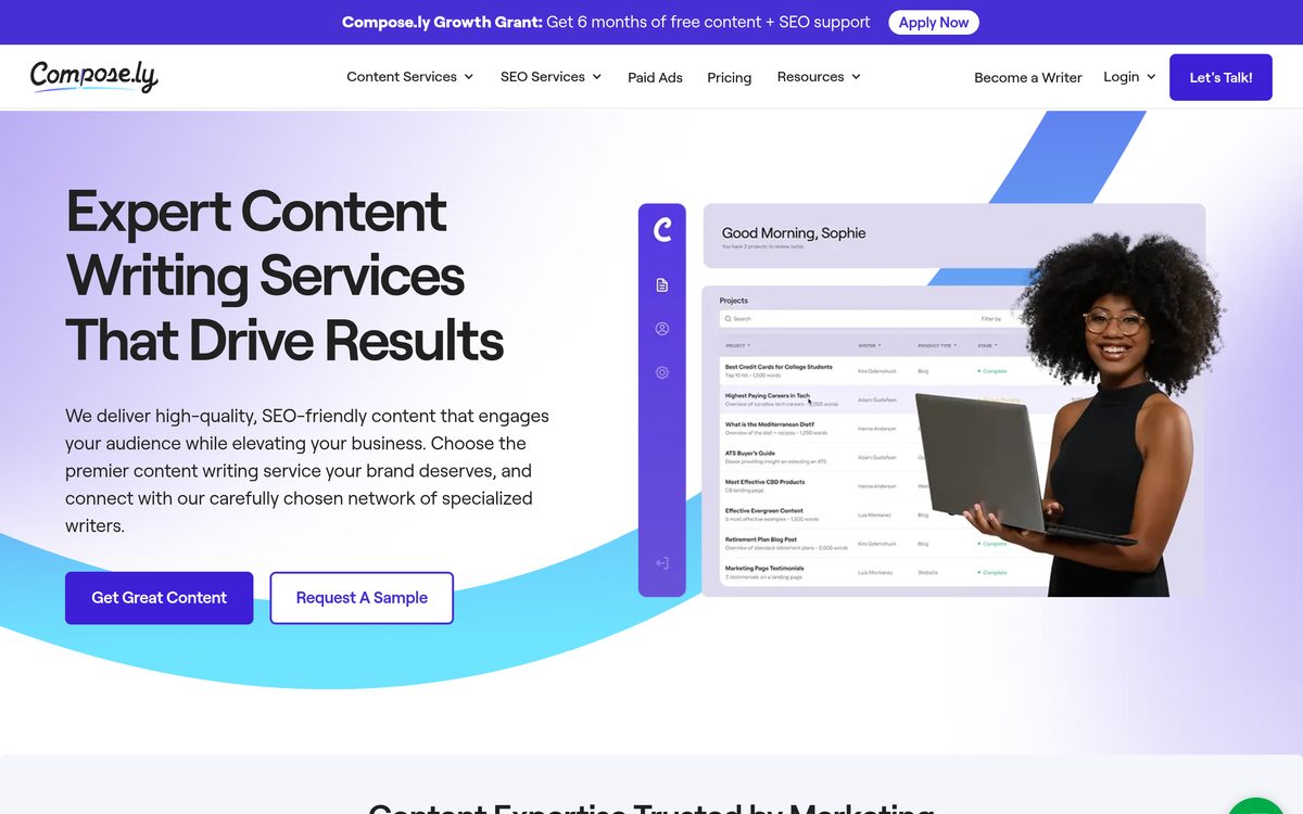 Compose.ly website