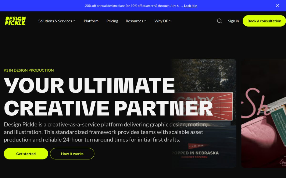Design Pickle website