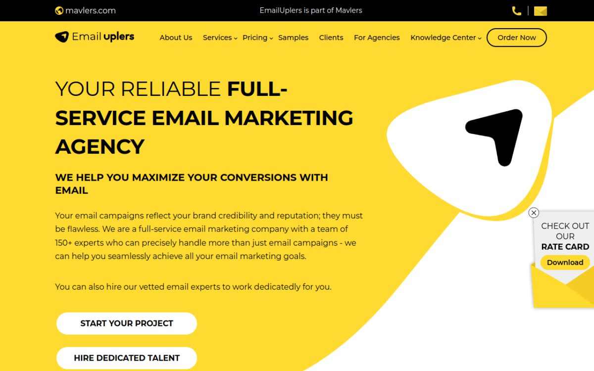 Email Uplers website