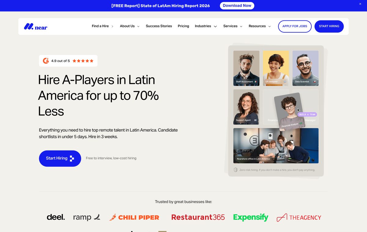 Near website