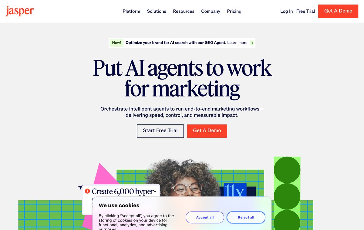 Jasper website