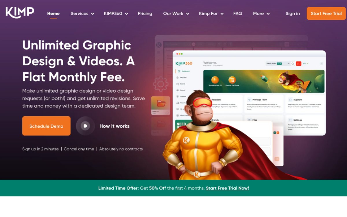 Kimp website