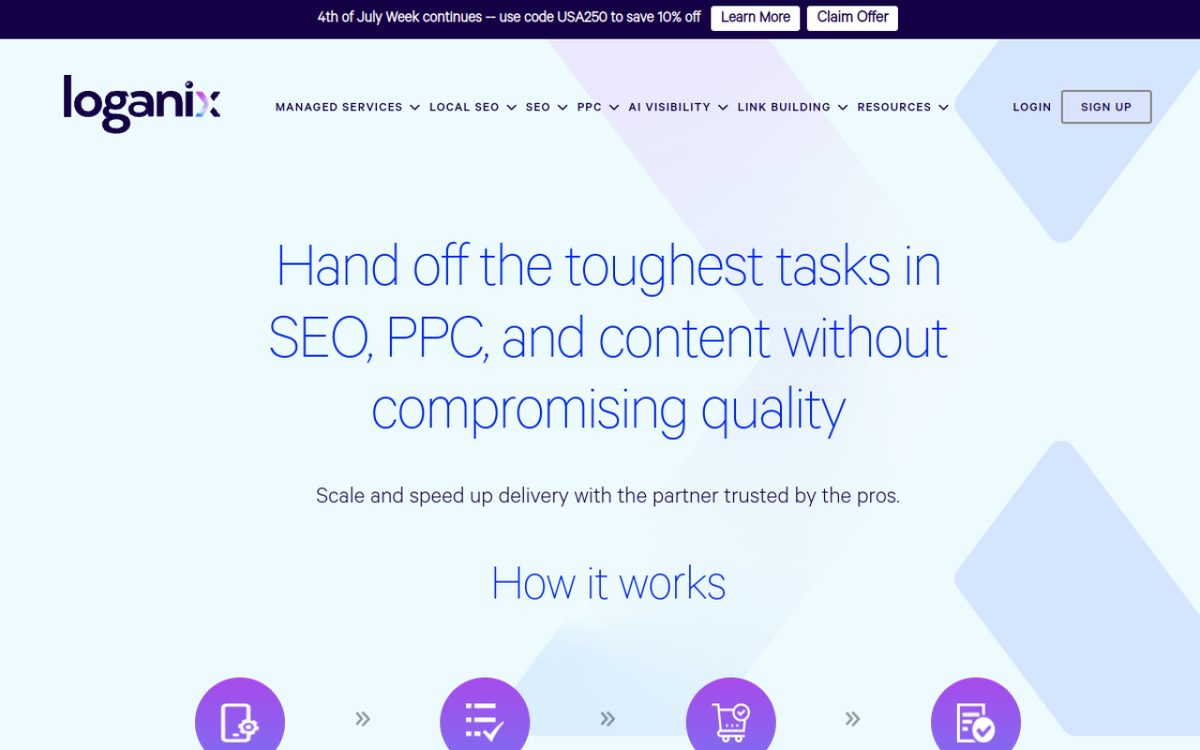 Loganix website