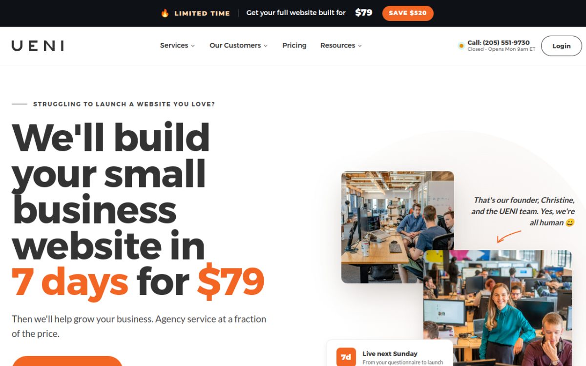 UENI website