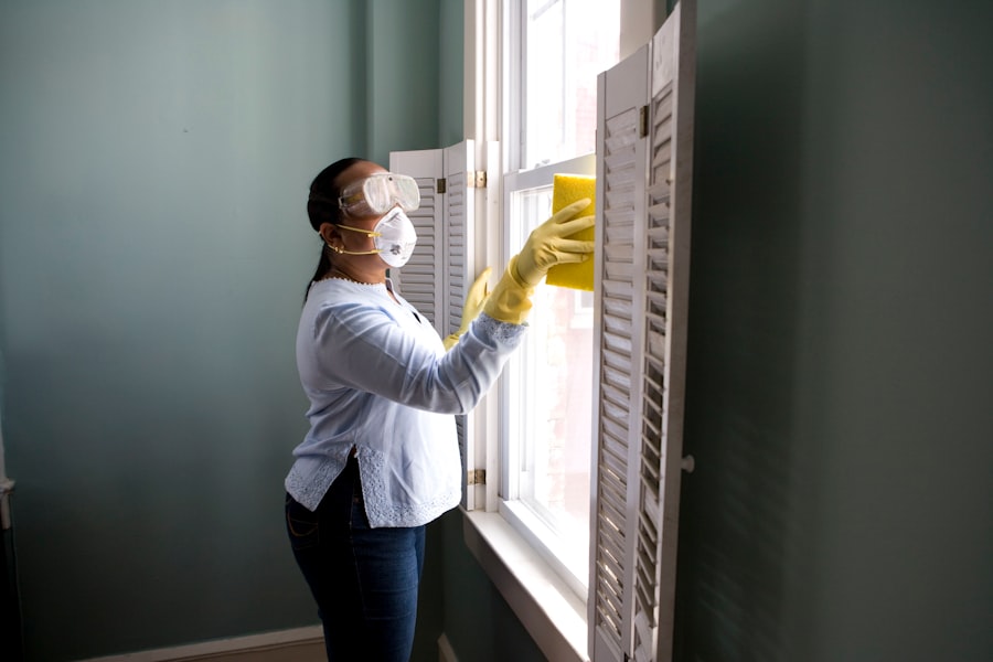 Home service professional at work